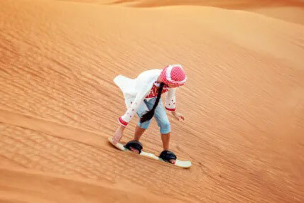 Sandboarding