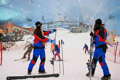 Ice Rink Dubai Mall