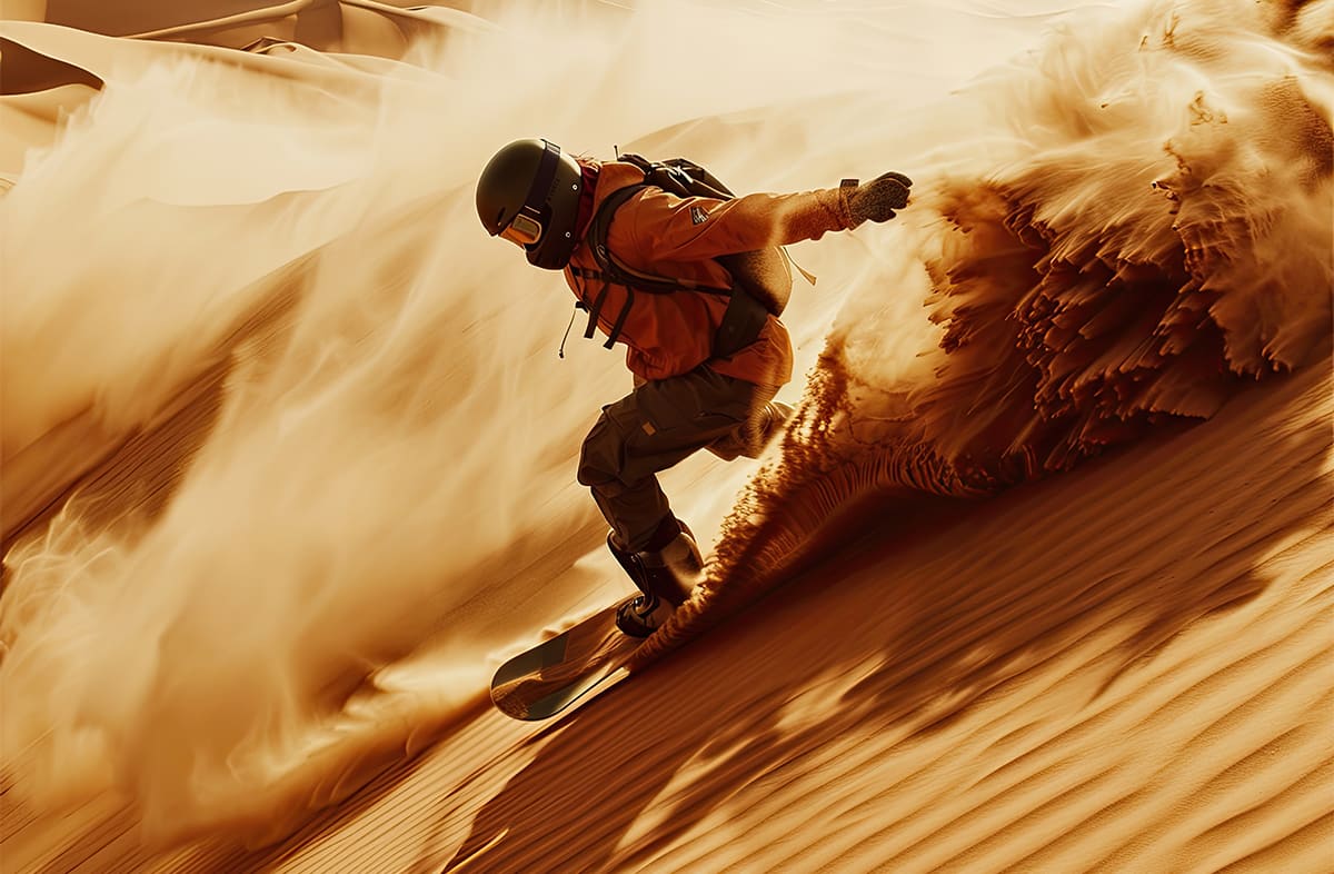 Sandboarding