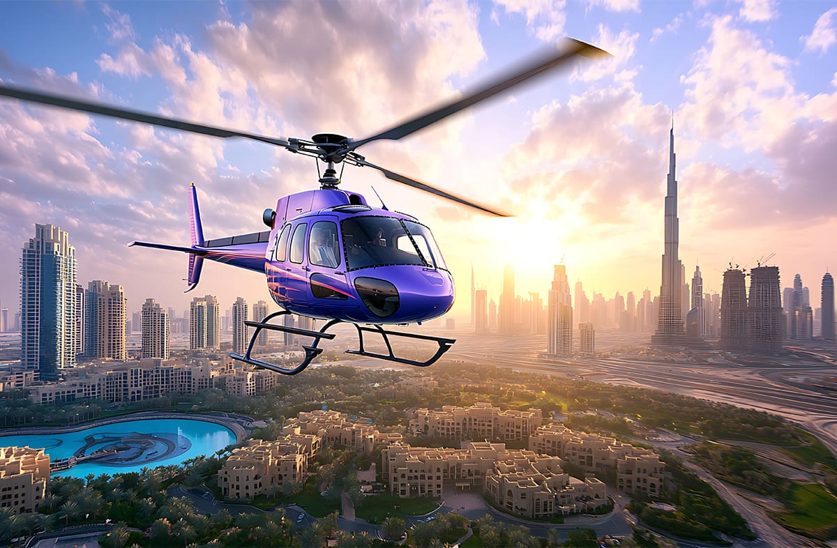 Helicopter Tour Dubai