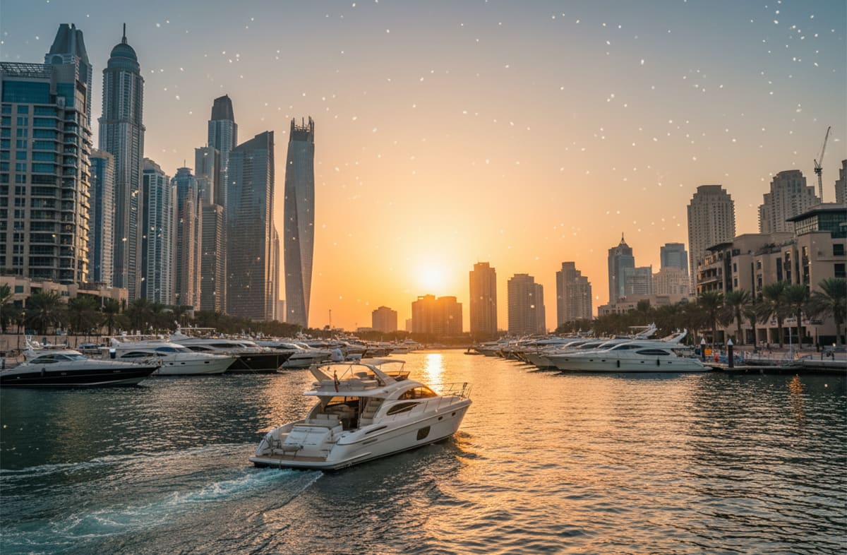 Speedboat Tour Dubai Marina