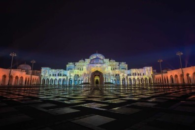 Light and Sound show at Qasr Al Watan