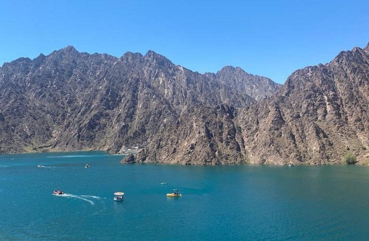 Full Day Hatta Mountain Sightseeing Tour with Desert Safari & BBQ Dinner