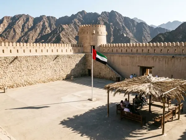 Full Day Hatta Mountain Sightseeing Tour with Desert Safari & BBQ Dinner