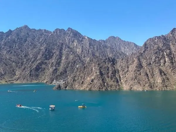 Full Day Hatta Mountain Sightseeing Tour with Desert Safari & BBQ Dinner