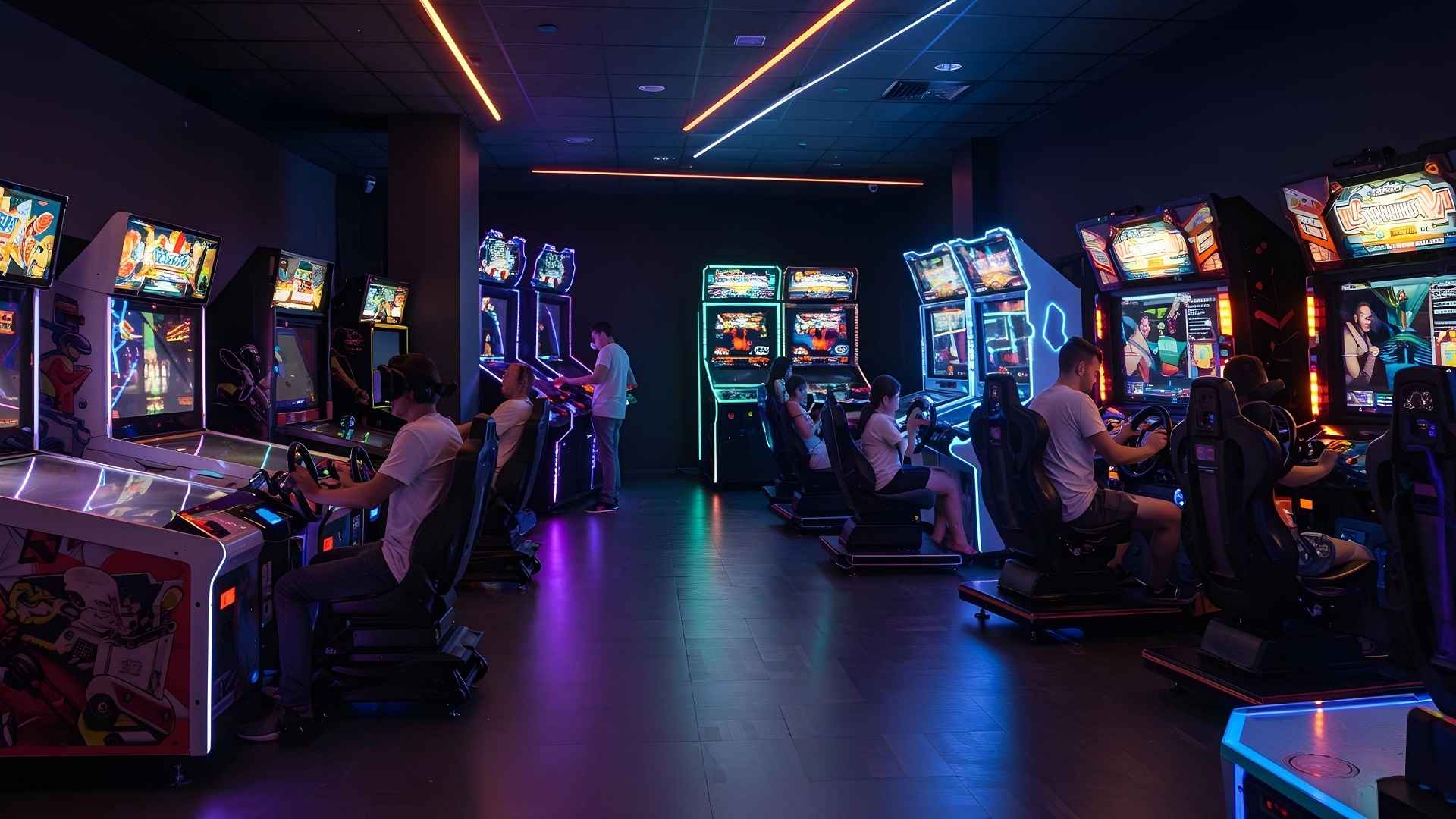 Gaming Zone In Topgolf Dubai