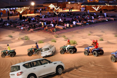 Evening Desert Safari With BBQ Dinner And Quad Bike