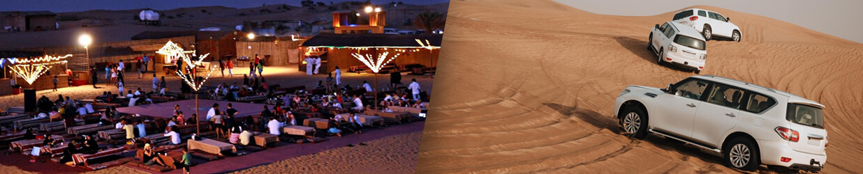 Evening Desert Safari With Vip Sitting And Bbq Dinner Table Serving