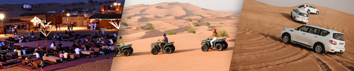 Evening Desert Safari With BBQ Dinner And Quad Bike