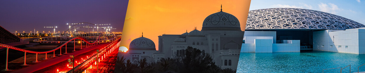 Abu Dhabi Full Day Tour with Qasar Al Watan (Presidential Palace) & Louvre Museum