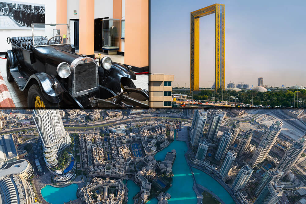 Dubai City Tour + Sharjah City Tour + Dubai Frame